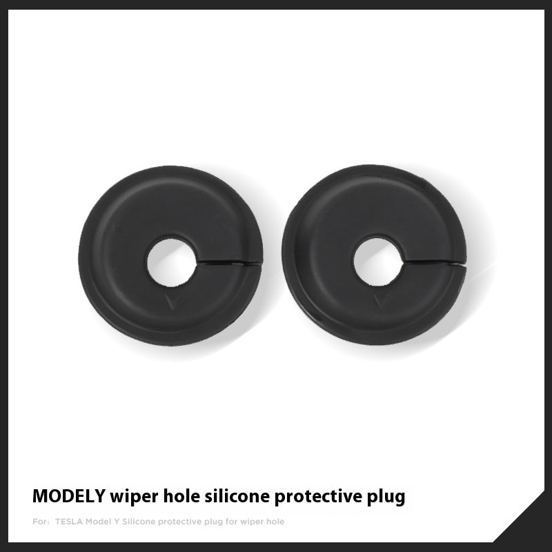 Model Y Wiper Hole Silicone Plug – Weatherproof & Seamless Fit - Main Product Image