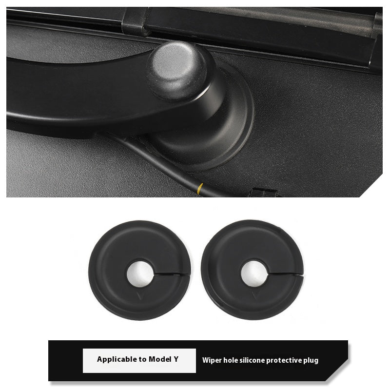 Model Y Wiper Hole Silicone Plug – Weatherproof & Seamless Fit - Additional Product Image
