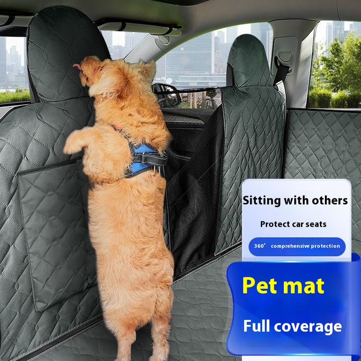 custom Tesla rear PET mat for cats & dogs