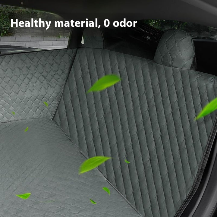 custom Tesla rear PET mat for cats & dogs