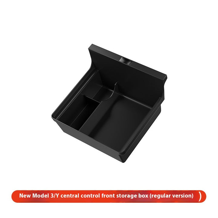 For 2024 and later upgraded Tesla Model 3/Y center console storage tray armrest box - custom interior accessories, suitable for 2024 and later