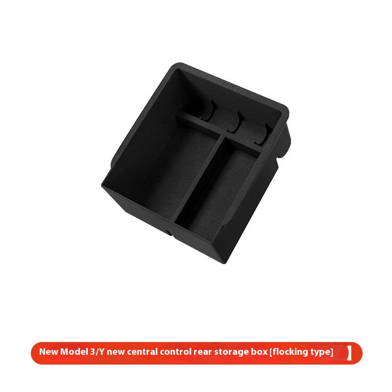 For 2024 and later upgraded Tesla Model 3/Y center console storage tray armrest box - custom interior accessories, suitable for 2024 and later