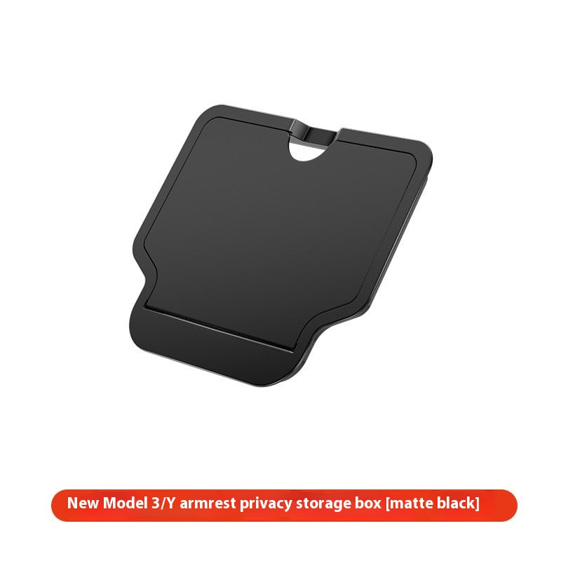 For 2024 and later upgraded Tesla Model 3/Y center console storage tray armrest box - custom interior accessories, suitable for 2024 and later