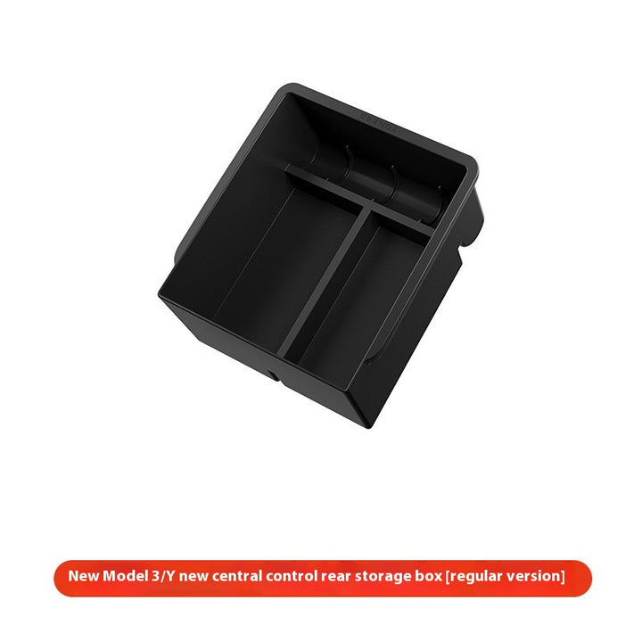 For 2024 and later upgraded Tesla Model 3/Y center console storage tray armrest box - custom interior accessories, suitable for 2024 and later