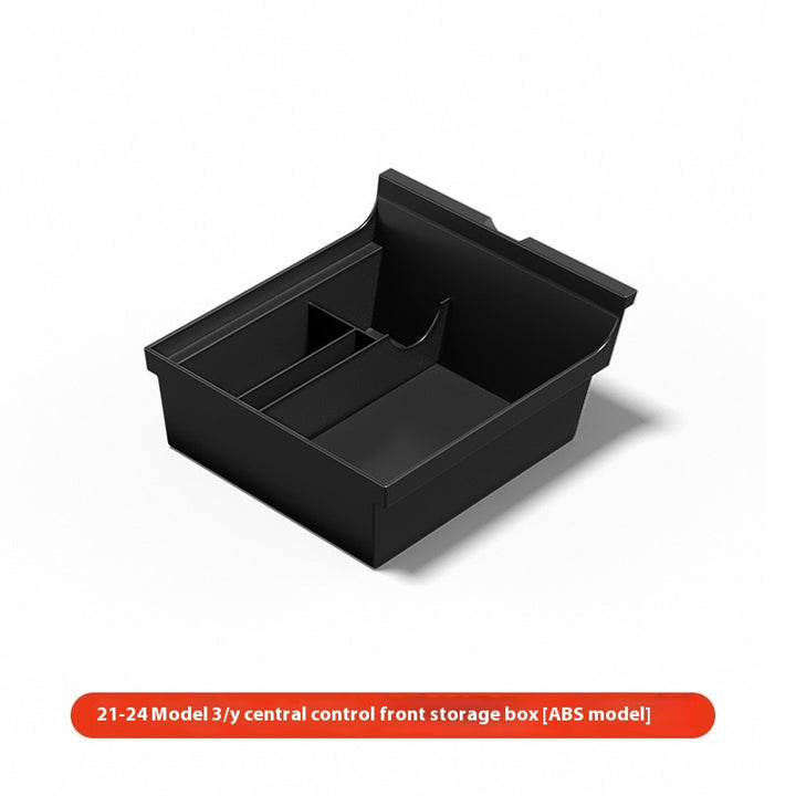 For 2024 and later upgraded Tesla Model 3/Y center console storage tray armrest box - custom interior accessories, suitable for 2024 and later