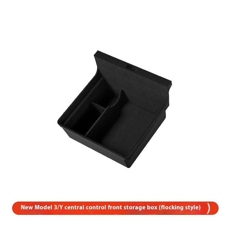 For 2024 and later upgraded Tesla Model 3/Y center console storage tray armrest box - custom interior accessories, suitable for 2024 and later