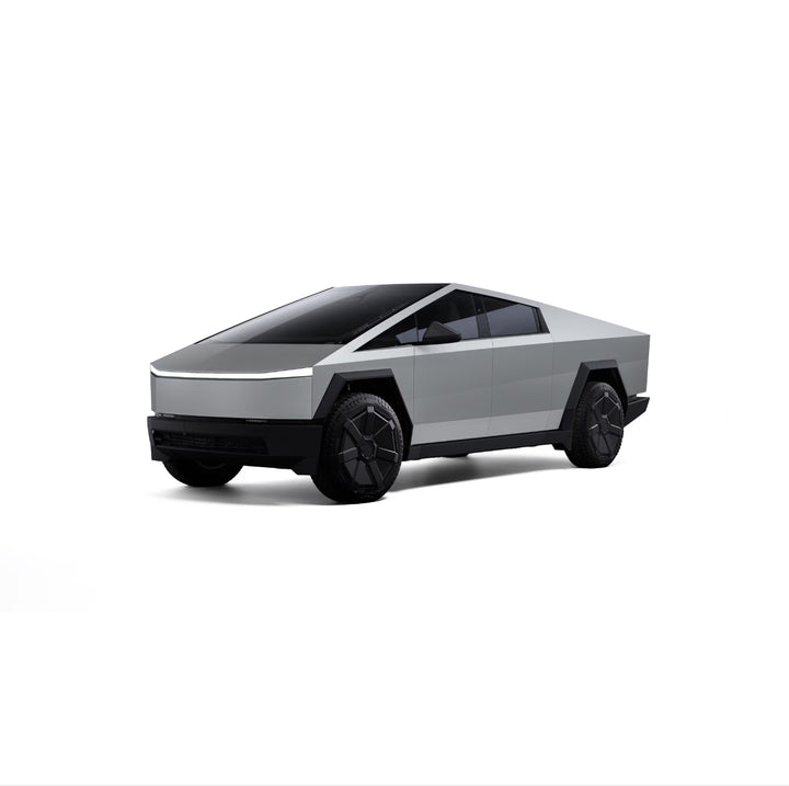 cyber truck custom full-car molded floor mat set