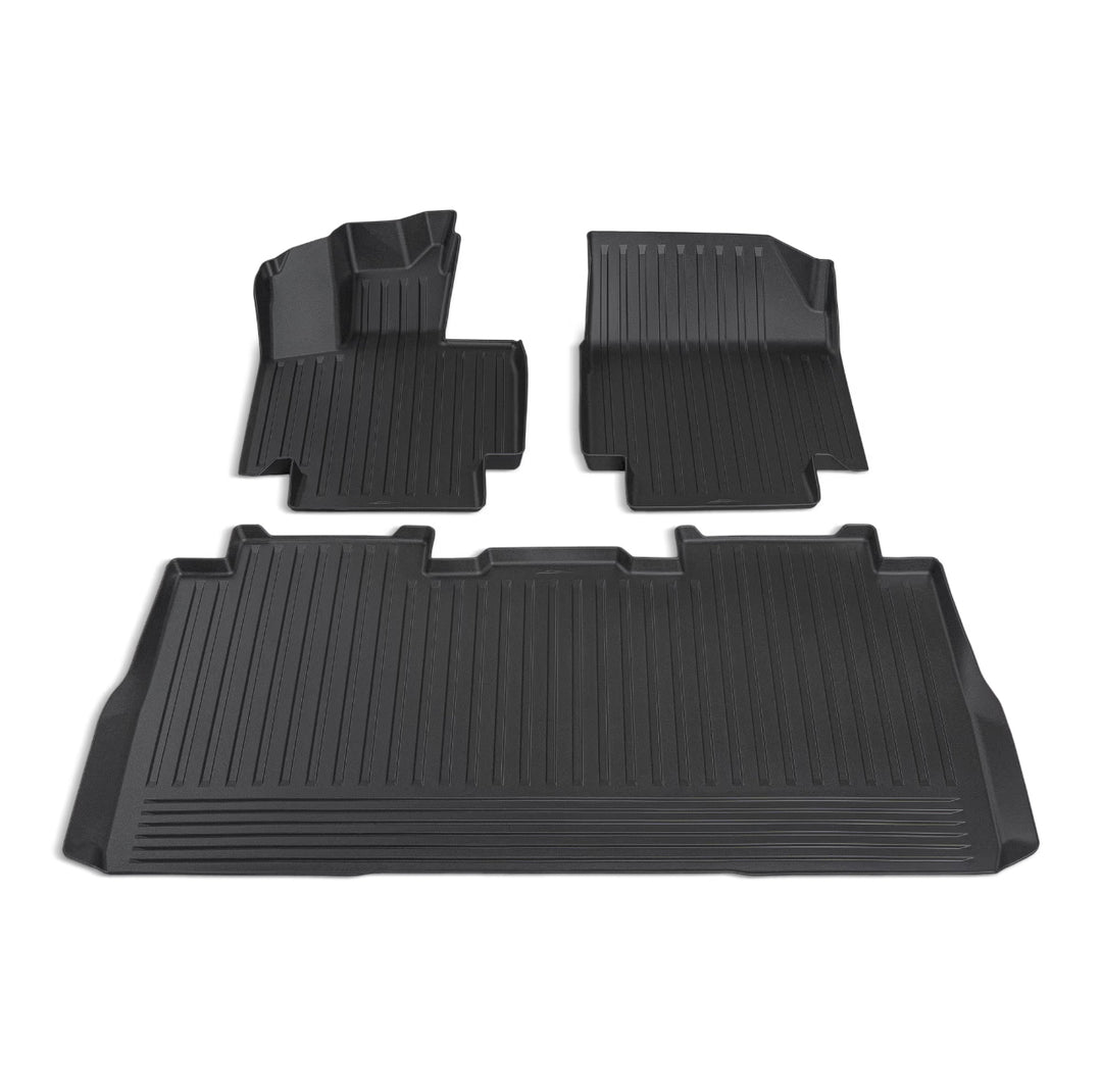 cyber truck custom full-car molded floor mat set
