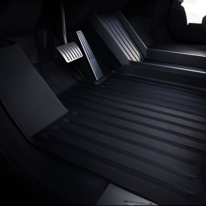 cyber truck custom full-car molded floor mat set