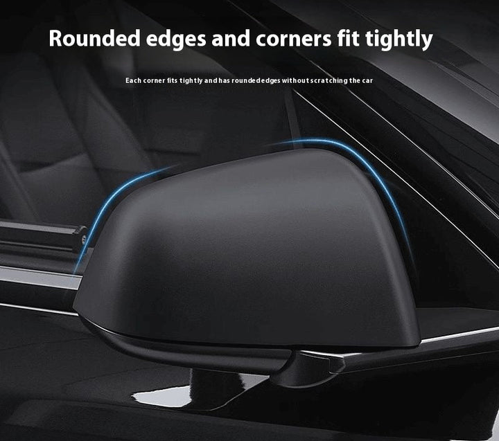 carbon fiber side mirror cover caps for Tesla model Y