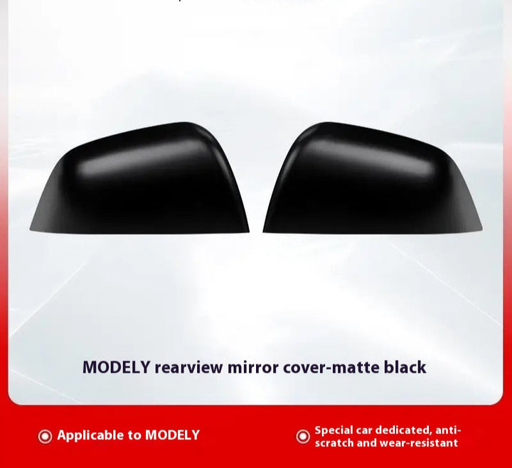 carbon fiber side mirror cover caps for Tesla model Y