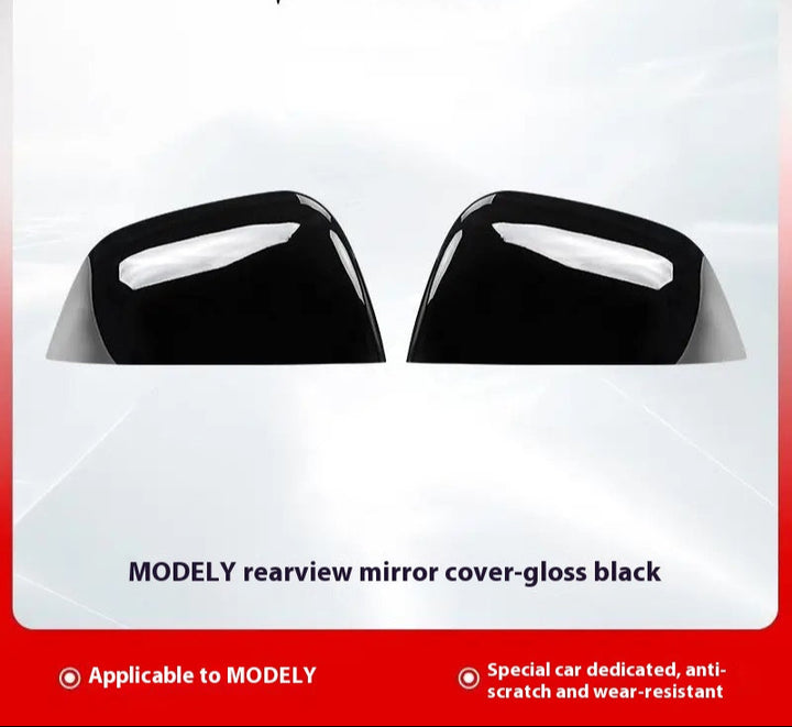 carbon fiber side mirror cover caps for Tesla model Y