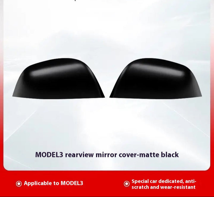 carbon fiber side mirror cover caps for Tesla model Y