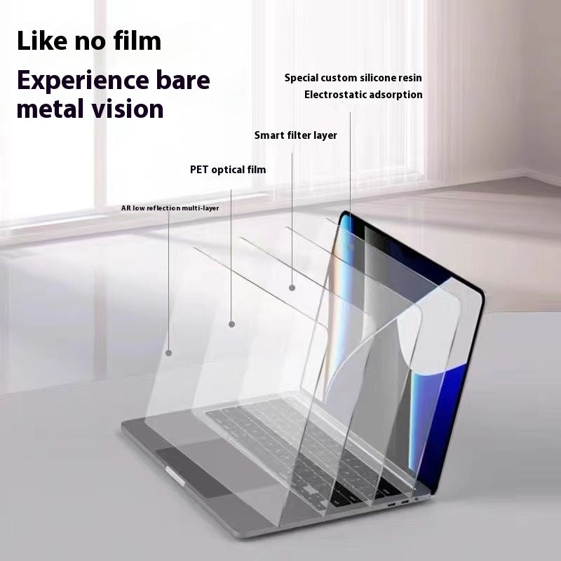 full series of MacBook screen anti-glare tempered glass film – comprehensive coverage for all MacBook models
