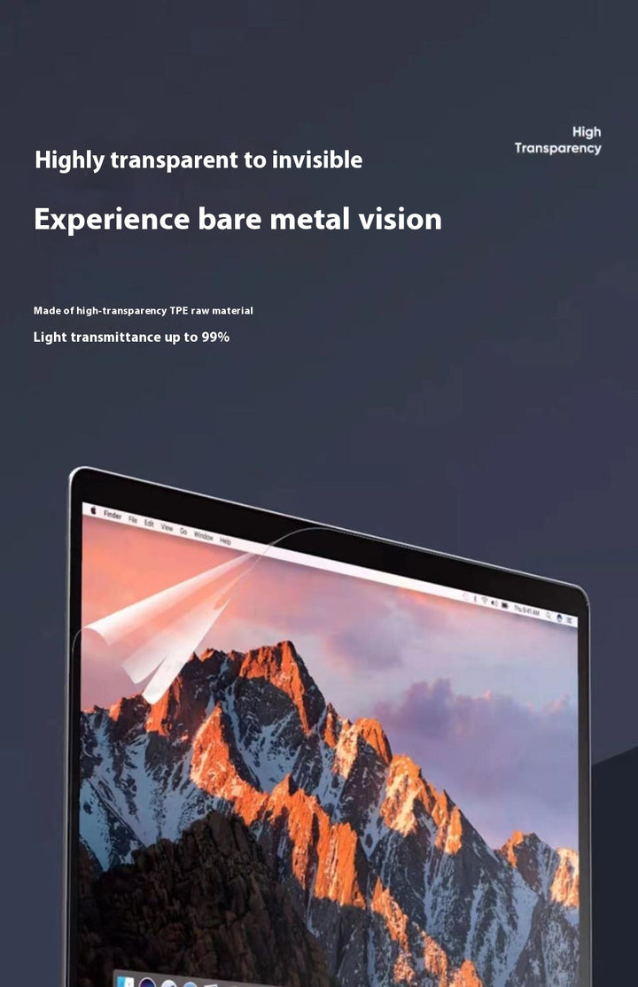 full series of MacBook screen anti-glare tempered glass film – comprehensive coverage for all MacBook models