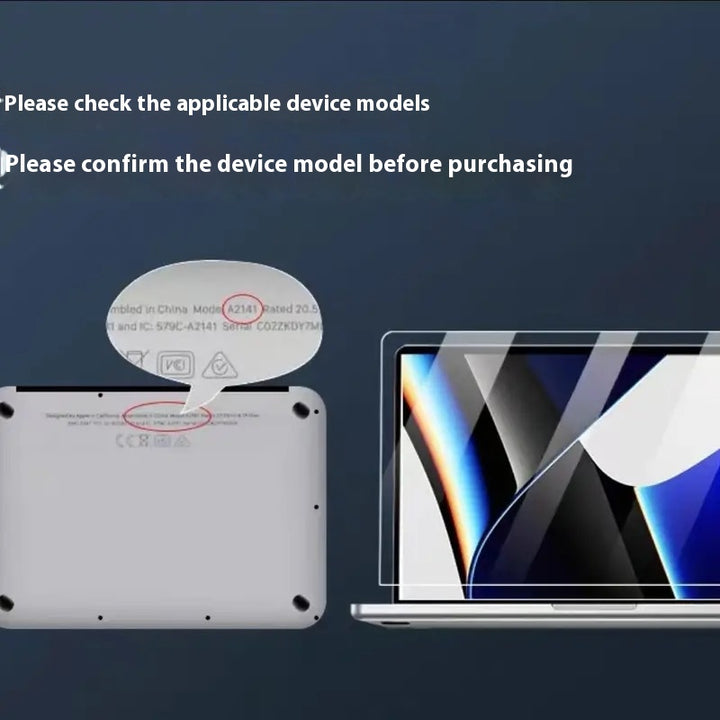 full series of MacBook screen anti-glare tempered glass film – comprehensive coverage for all MacBook models
