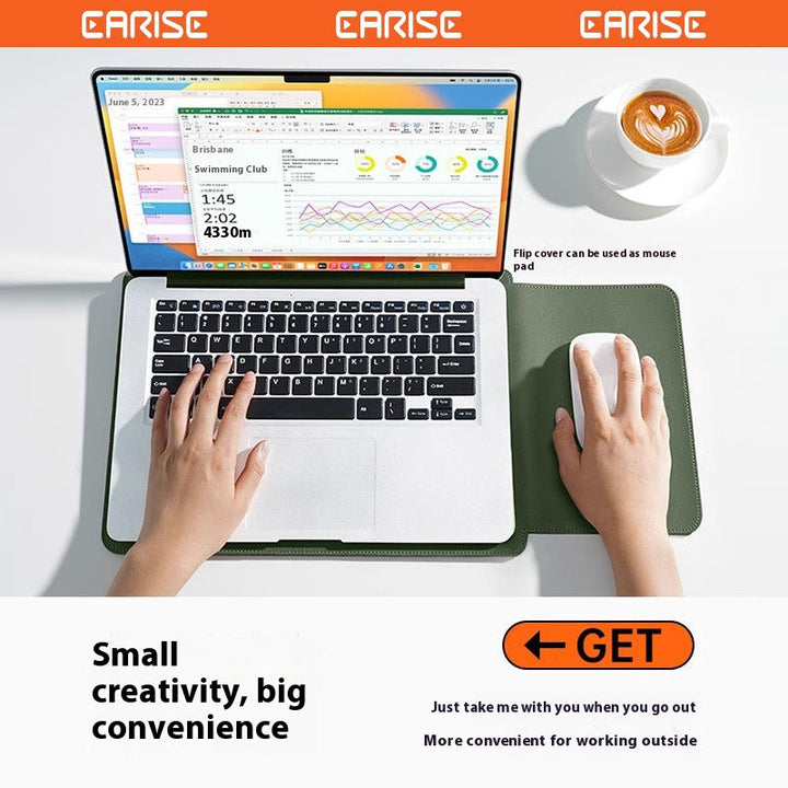Apple laptop series stand sleeve