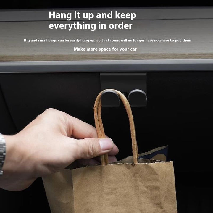 Model Y glove box hook