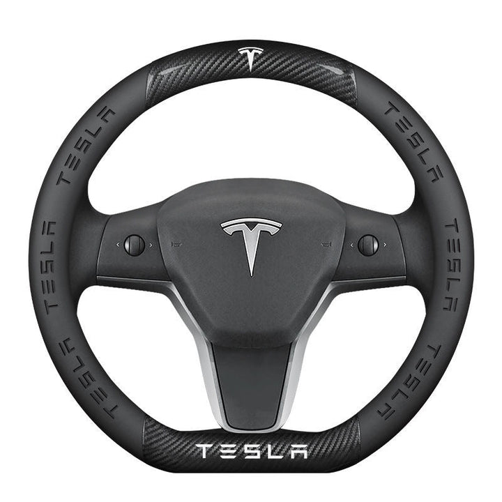 Tesla Personalized Steering Wheel Cover