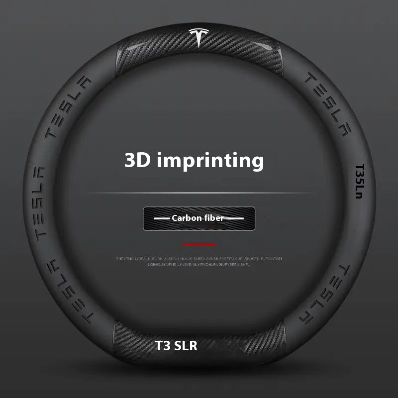 Tesla Personalized Steering Wheel Cover