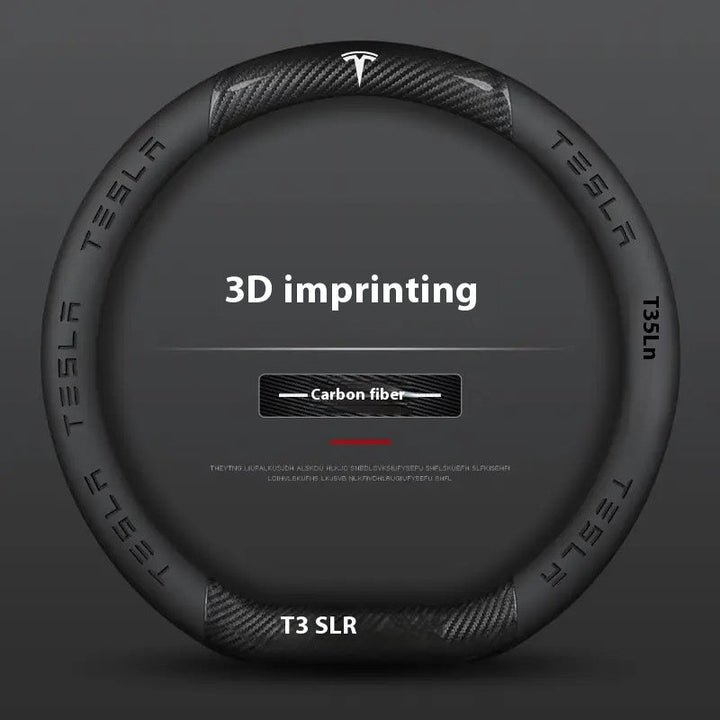 Tesla Personalized Steering Wheel Cover
