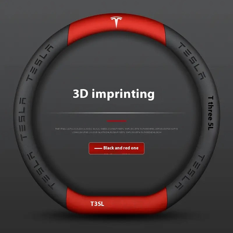 Tesla Personalized Steering Wheel Cover
