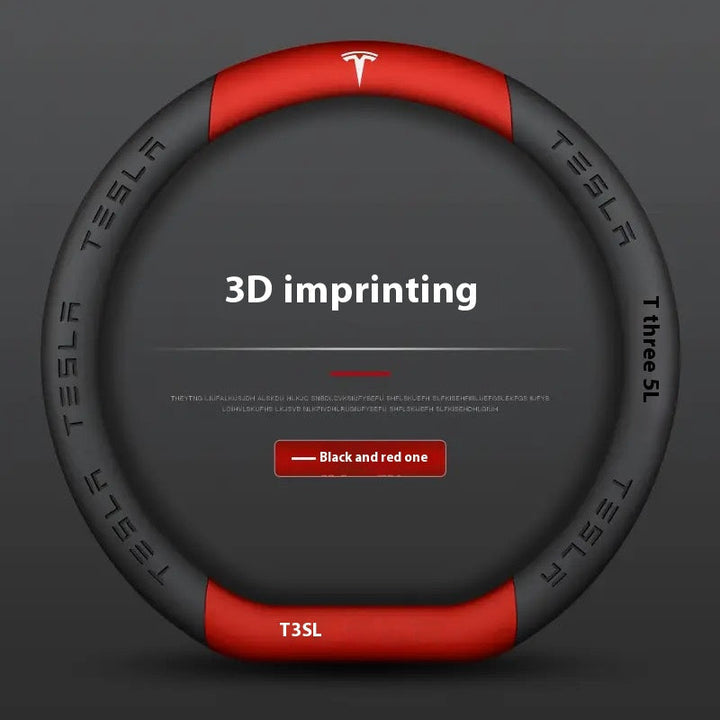 Tesla Personalized Steering Wheel Cover