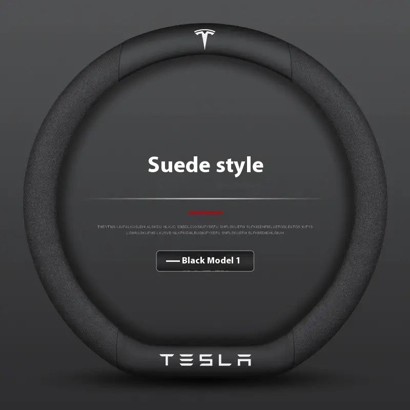 Tesla Personalized Steering Wheel Cover