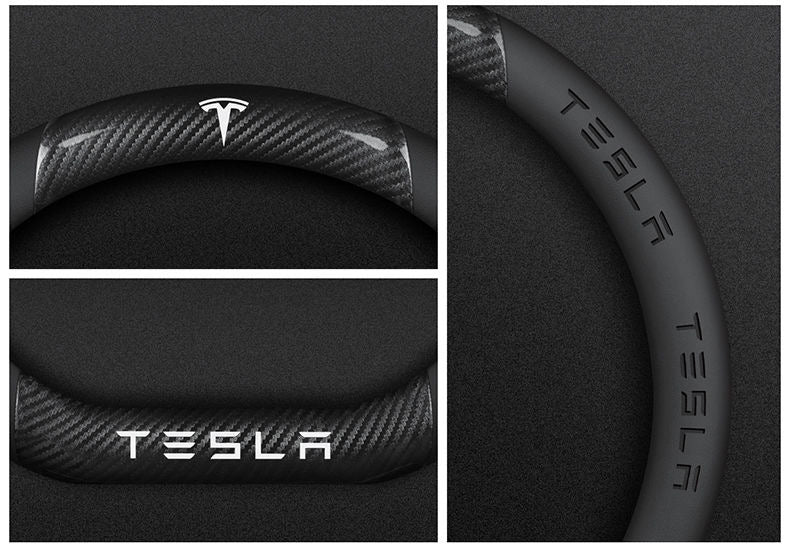 Tesla Personalized Steering Wheel Cover