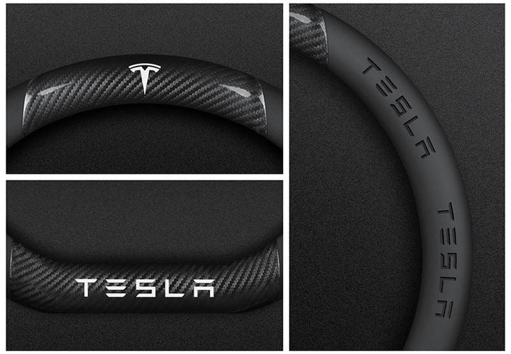 Tesla Personalized Steering Wheel Cover