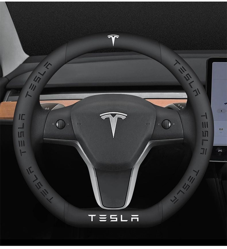 Tesla Personalized Steering Wheel Cover