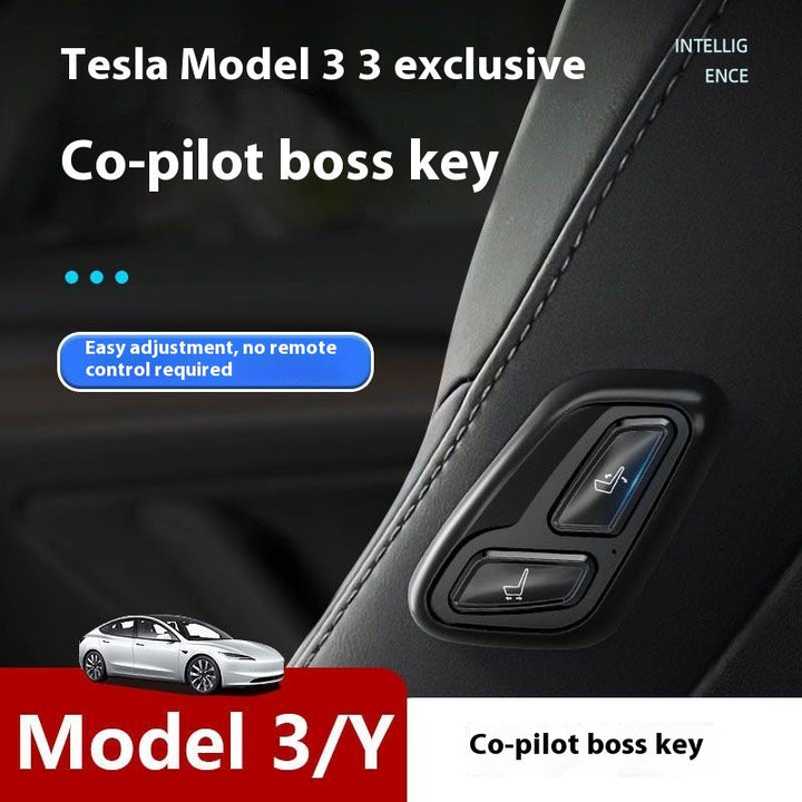 Tesla Boss Seat Button