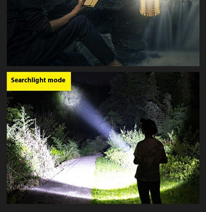 Camping Light Solar Lantern Multi-function Camping Light Tent Light Work Light Outdoor Lighting Portable Lantern