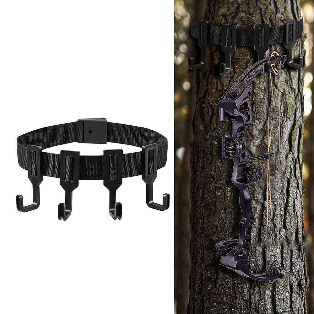 Camping, Tree Gear Hook, Outdoor Tree Hook with Net for Camping and Hiking Gear