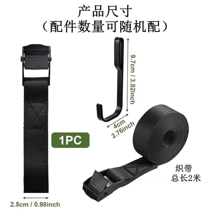 Camping, Tree Gear Hook, Outdoor Tree Hook with Net for Camping and Hiking Gear