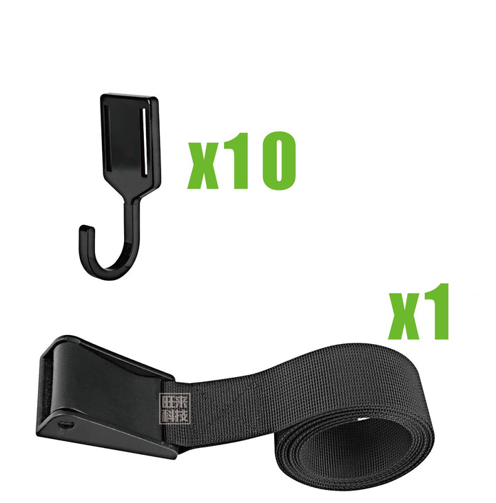 Camping, Tree Gear Hook, Outdoor Tree Hook with Net for Camping and Hiking Gear