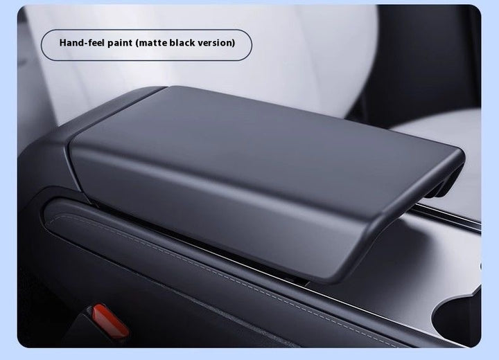 Carbon Fiber Rear Air Vent Cover for Tesla Model 3/Y - Center Console Armrest Protective Trim - Interior Upgrade Accessories