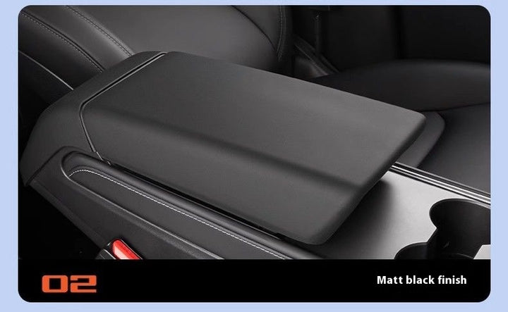 Carbon Fiber Rear Air Vent Cover for Tesla Model 3/Y - Center Console Armrest Protective Trim - Interior Upgrade Accessories