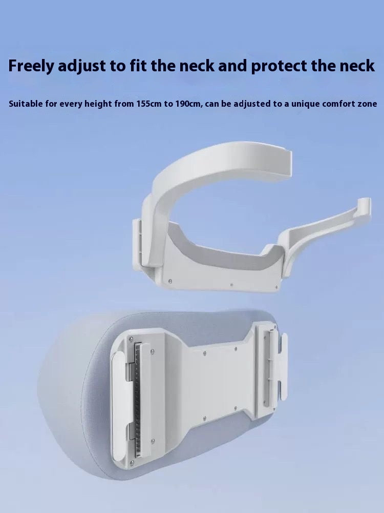 Adjustable Memory Foam Neck Pillow for Tesla Model 3/Y - Soft, Comfortable, Ergonomic Car Headrest Cushion for Neck Support