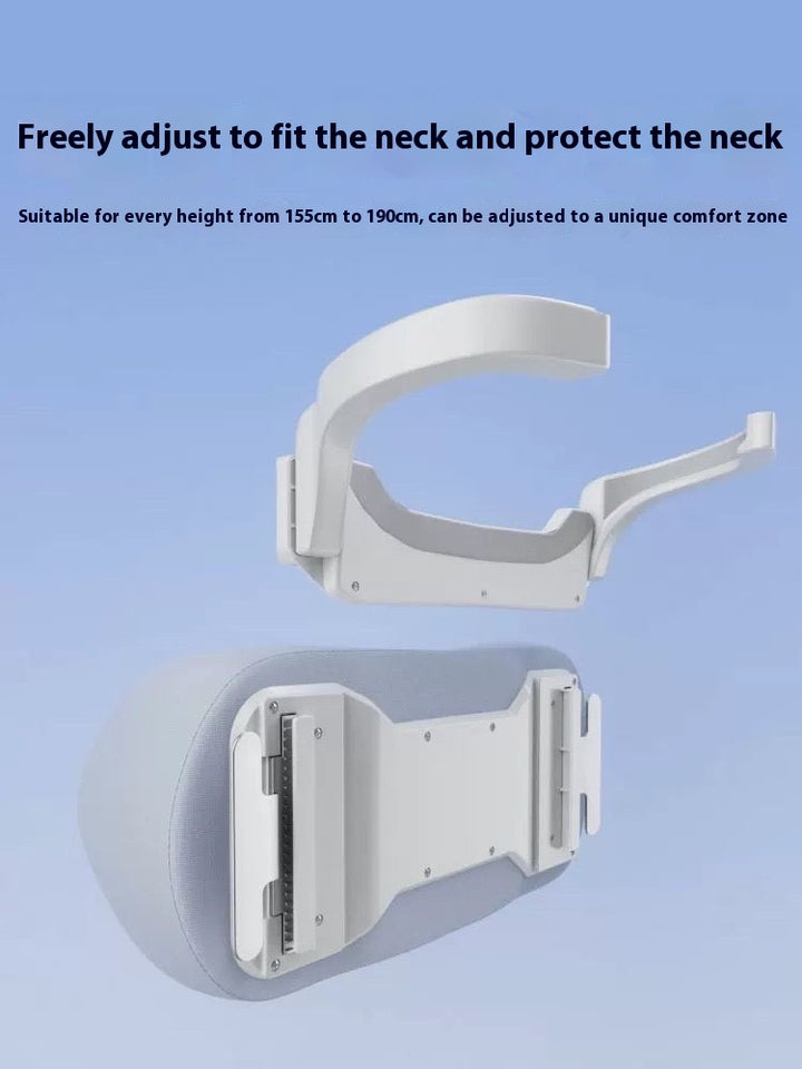Adjustable Memory Foam Neck Pillow for Tesla Model 3/Y - Soft, Comfortable, Ergonomic Car Headrest Cushion for Neck Support