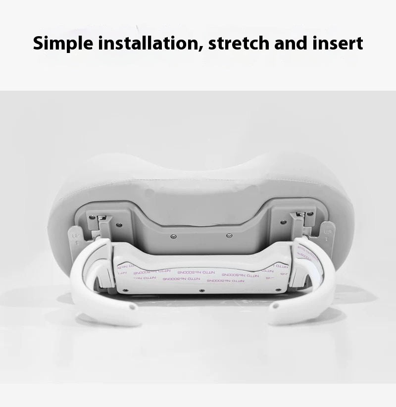 Adjustable Memory Foam Neck Pillow for Tesla Model 3/Y - Soft, Comfortable, Ergonomic Car Headrest Cushion for Neck Support