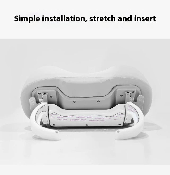 Adjustable Memory Foam Neck Pillow for Tesla Model 3/Y - Soft, Comfortable, Ergonomic Car Headrest Cushion for Neck Support