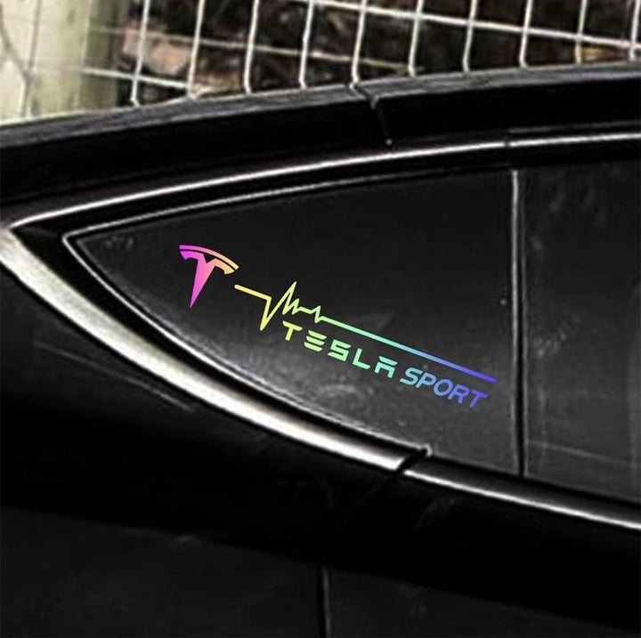 Custom Tesla car stickers