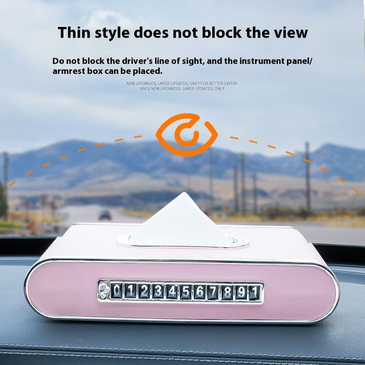 custom Tesla tissue box – luxury car tissue drawer for model 3, model Y, models, model X – premium personalized Tesla interior accessory