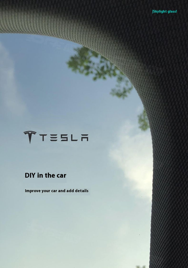 Tesla Emblem Metal Decal for Model Y, Model 3, Model X – Premium Chrome Car Logo Sticker for Body, Glass, Interior Decoration – Custom Fit Accessories for Tesla Vehicles