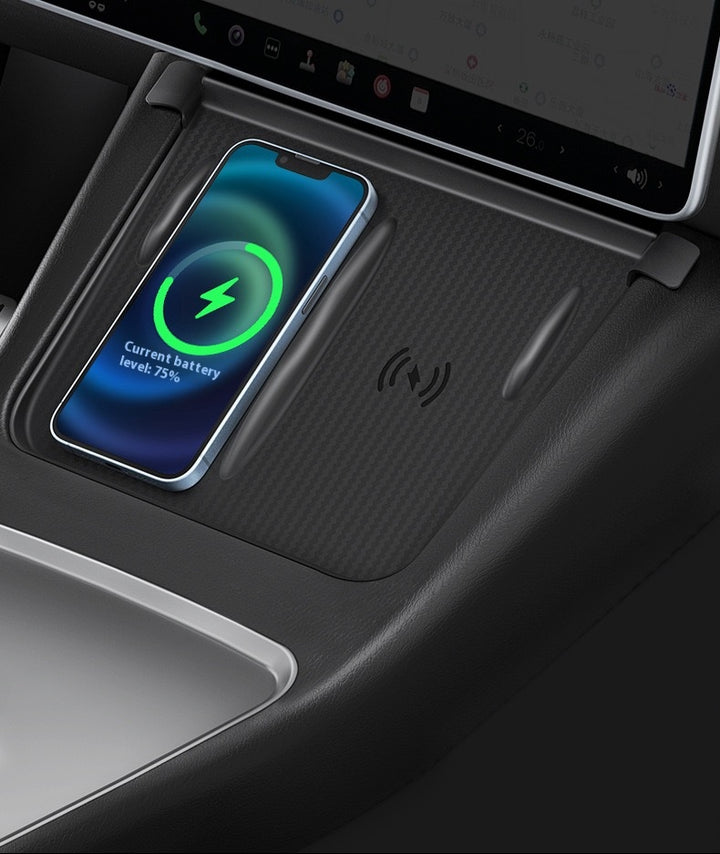 Tesla Model Y Highland Refresh Center Console Storage Box - Paper Towel Holder, ETC Card Holder Storage Box, Interior Accessories for Model Y 2024