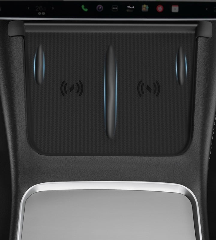 Tesla Model Y Highland Refresh Center Console Storage Box - Paper Towel Holder, ETC Card Holder Storage Box, Interior Accessories for Model Y 2024