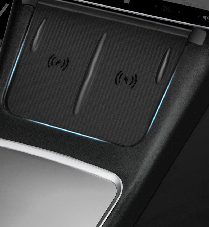 Tesla Model Y Highland Refresh Center Console Storage Box - Paper Towel Holder, ETC Card Holder Storage Box, Interior Accessories for Model Y 2024