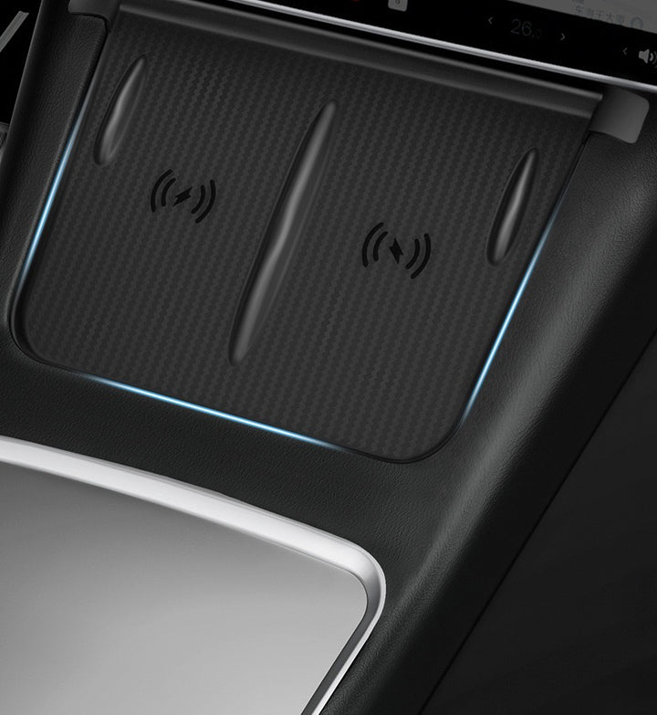 Tesla Model Y Highland Refresh Center Console Storage Box - Paper Towel Holder, ETC Card Holder Storage Box, Interior Accessories for Model Y 2024