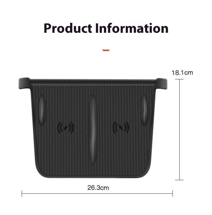 Tesla Model Y Highland Refresh Center Console Storage Box - Paper Towel Holder, ETC Card Holder Storage Box, Interior Accessories for Model Y 2024